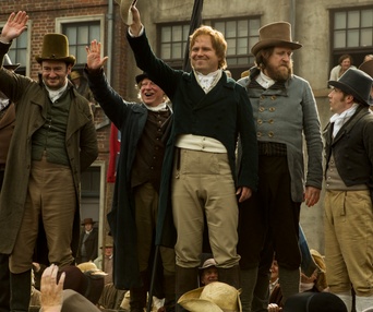 Une scène du film Peterloo