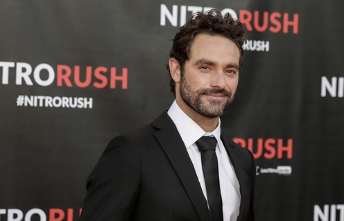 Sur le tapis rouge du film Nitro Rush