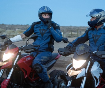 Une scène du film Chips