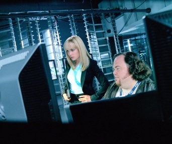 Scène du film Surrogates