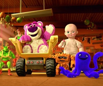 Une scène du film Toy Story 3