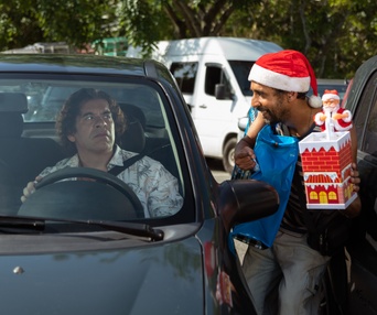 Une scène du film Just Another Christmas