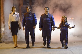 Une scène du film Pixels Une scène du film Pixels