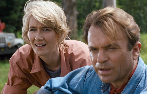 Une scène du film Jurassic Park