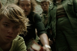 Une scène du film Au nom du fils