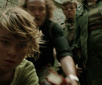 Une scène du film Au nom du fils