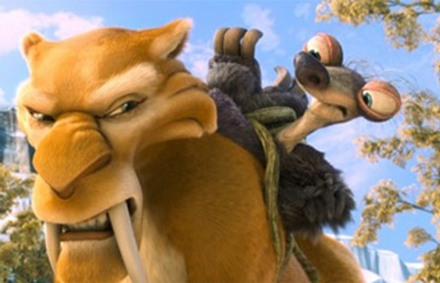 Une scène du film Ice Age: Continental Drift