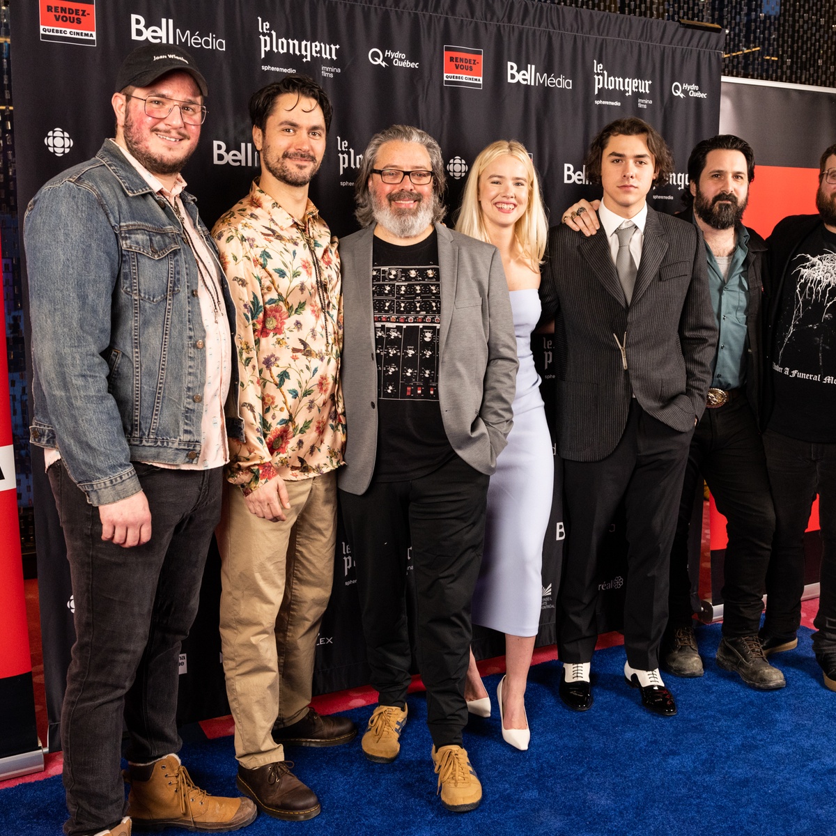 Tapis rouge du film Le Plongeur