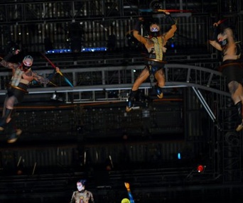 Une scène du film Cirque du Soleil: Worlds Away