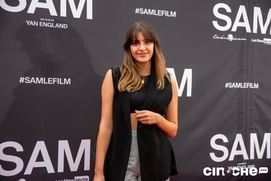 Sur le tapis rouge du film Sam