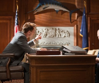 Une scène du film J. Edgar