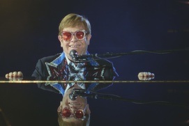 Une scène du film Elton John: Never Too Late