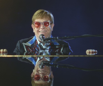 Une scène du film Elton John: Never Too Late