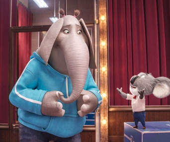 Une scène du film Sing