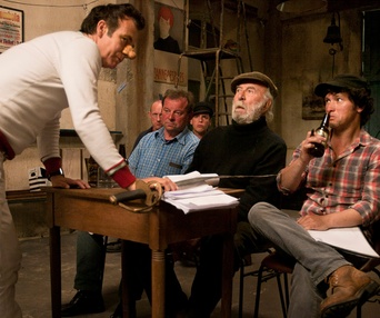 Une scène du film Les Seigneurs