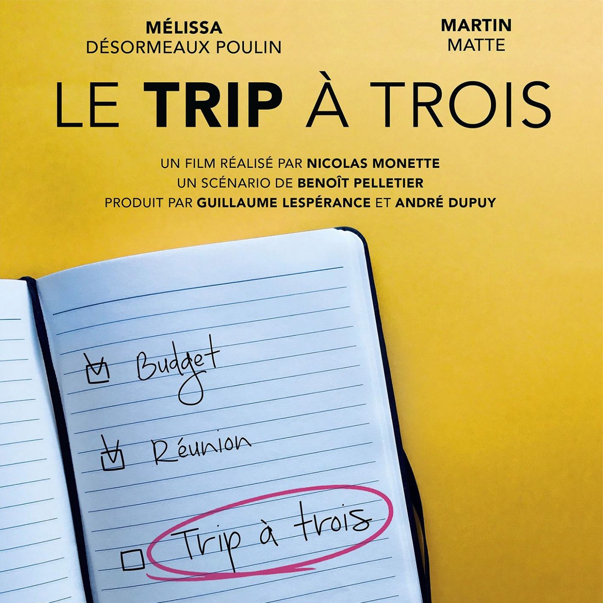 Affiche du film Le trip à trois