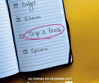Affiche du film Le trip à trois