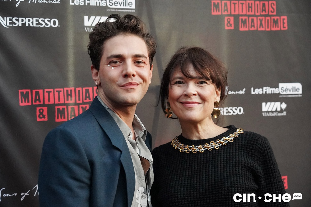 Sur le tapis rouge du film Matthias et Maxime