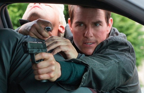Une scène du film Jack Reacher: Never Go Back