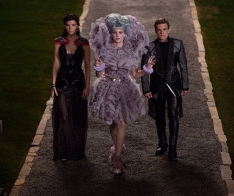 Une scène dans The Hunger Games: Catching Fire