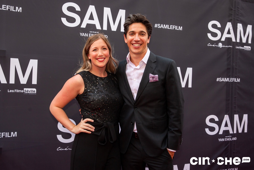 Sur le tapis rouge du film Sam