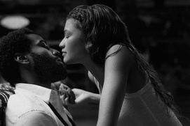 Une scène du film Malcolm & Marie
