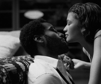 Une scène du film Malcolm & Marie