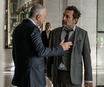 Une scène du film Goliath