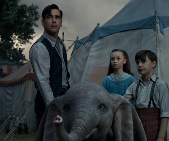 Une scène du film Dumbo