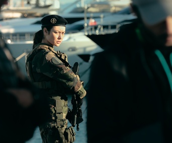Une scène du film Sentinelle