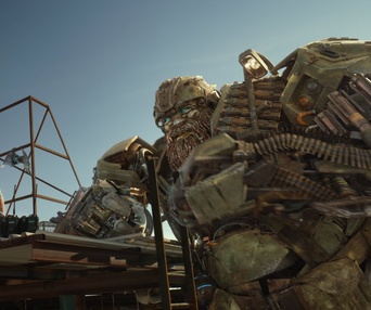 Une scène du film Transformers: The Last Knight