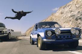 Une scène du film Fast & Furious 6