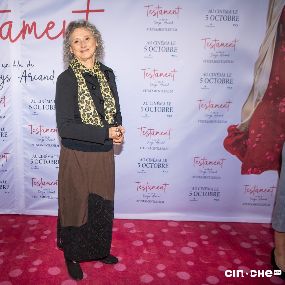 Tapis rouge du film Testament