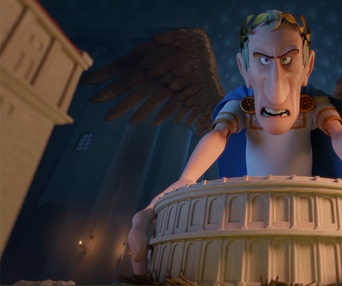 Une scène du film Astérix: Le domaine des Dieux