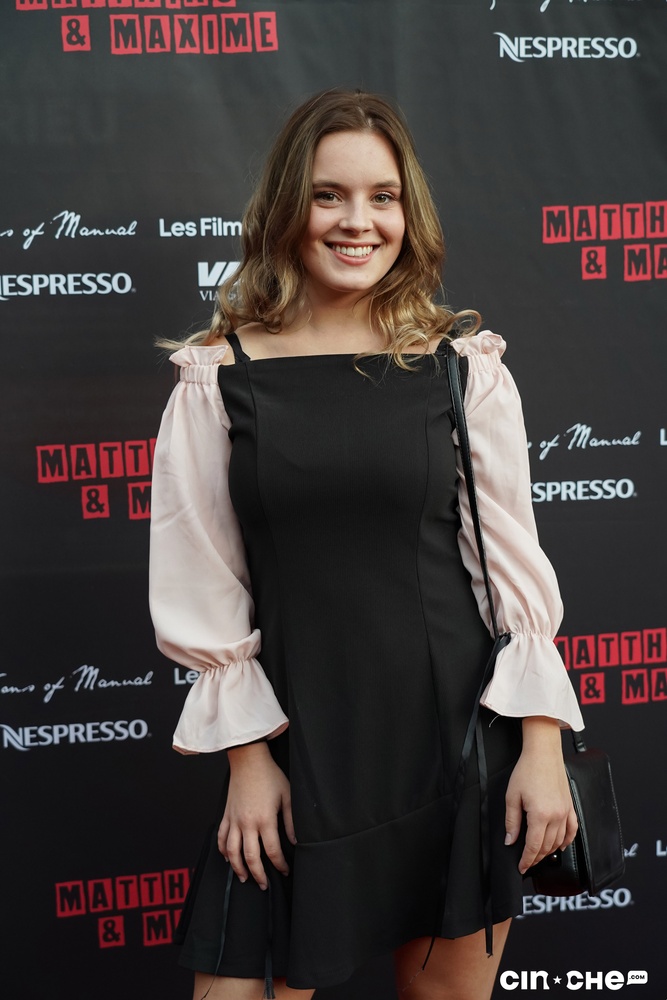 Sur le tapis rouge du film Matthias et Maxime
