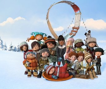 Une scène du film La course des tuques