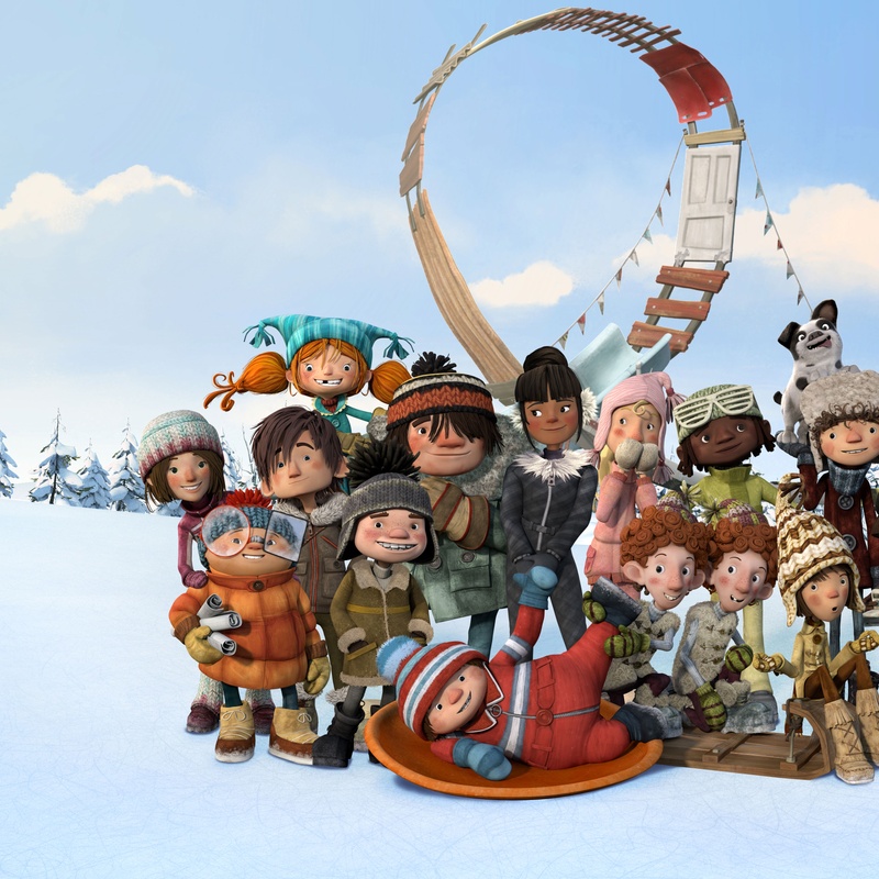 Une scène du film La course des tuques