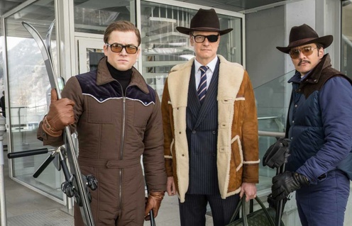 Une scène du film Kingsman: The Golden Circle