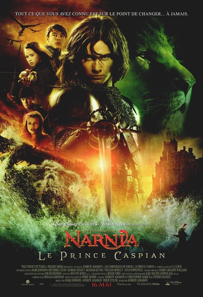 Affiche du film Les chroniques de Narnia : Le prince Caspian