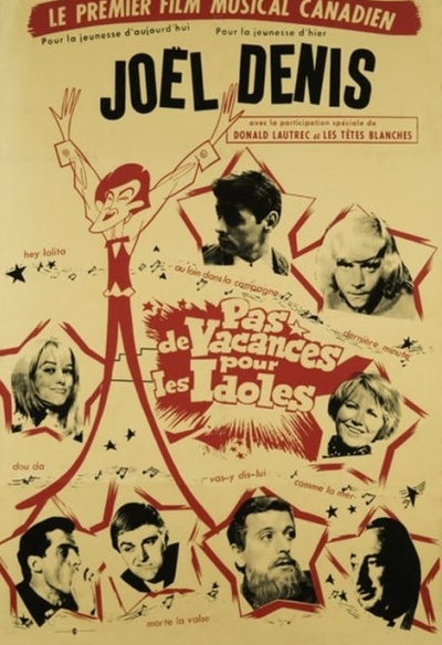 Affiche du film Pas de vacances pour les idoles