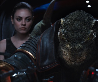 Une scène du film Jupiter Ascending