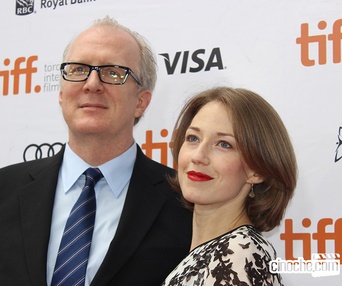 Sur le tapis rouge du film August: Osage County