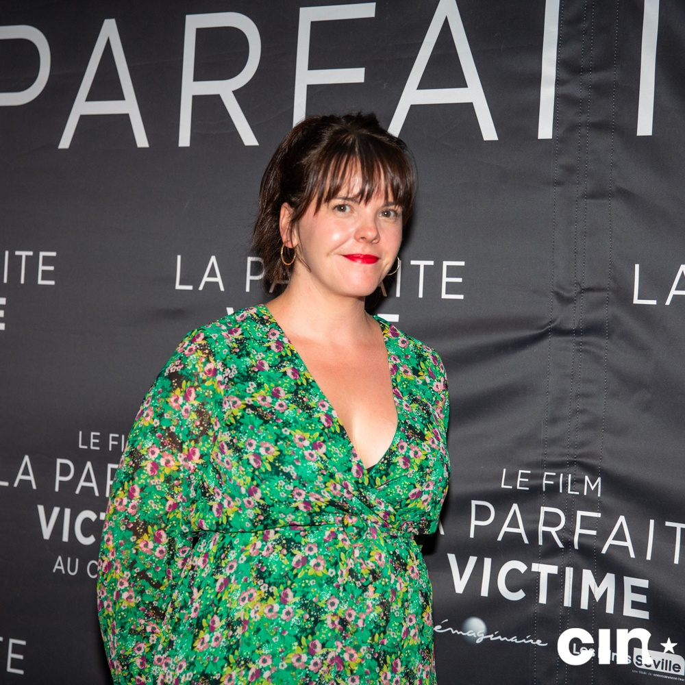 Sur le tapis rouge du film La parfaite victime