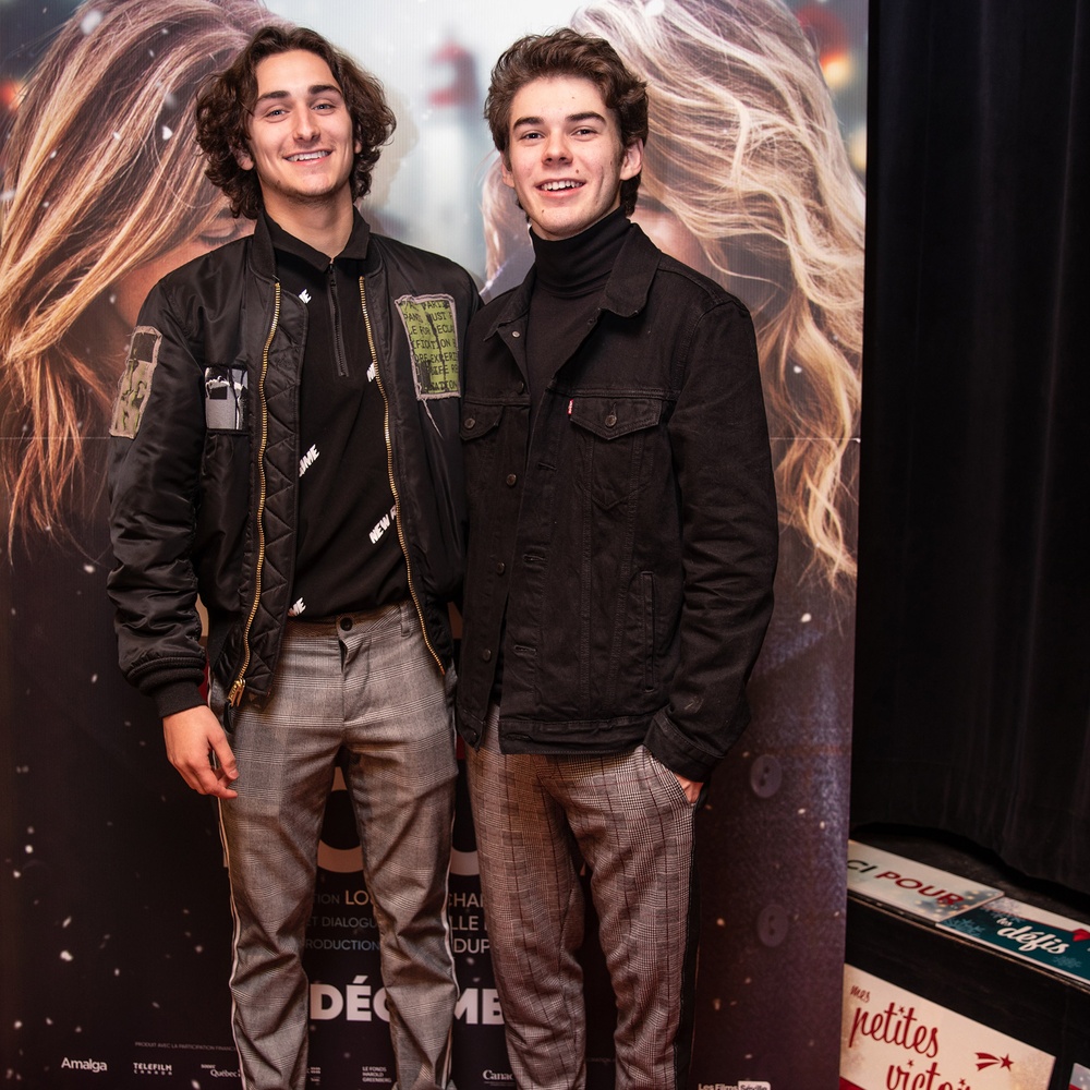 Sur le tapis rouge du film Merci pour tout