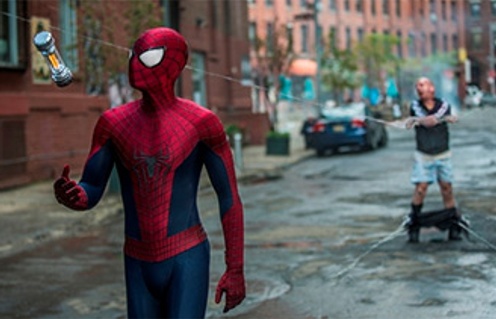 Une scène du film The Amazing Spider-Man 2