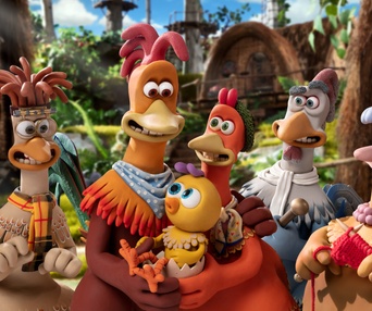 Une scène du film Chicken Run: Dawn of the Nugget