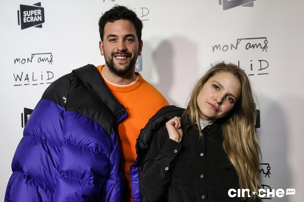 Sur le tapis rouge du film Mon ami Walid