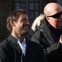 Guillaume Lemay-Thivierge et Philippe Gagnon sur le plateau de Le poil de la bête