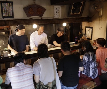 Une scène du film La saveur des ramen