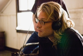 Sur le plateau du film Killing Them Softly